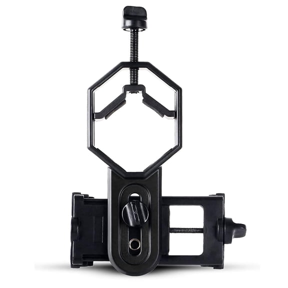 Hfnggwee Universal Phone Adapter Mount for Binoculars, Monoculars, Spotting Scopes, Telescopes & Microscopes - Compatible with Most Smartphones, Capture Nature & Explore the World A329-051