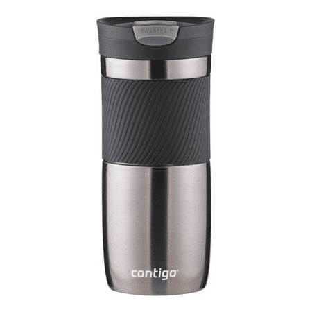 Contigo SnapSeal Byron Vacuum-Insulated Stainless Steel Travel Mug, 16 oz, (Best Small Travel Mug)