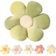 thumbnail image 1 of Cojín de suelo con forma de flor, bonito cojín flotante para habitación de niñas y adolescentes, decorativo para leer (pétalos verdes de 38 cm), 1 of 5