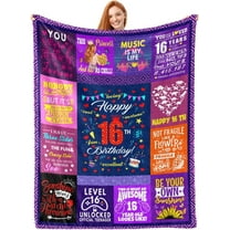 15 Year Old Girl Gifts for Birthday - Quinceanera Gifts Blanket - Gifts for 15 Year Old Girls - 15th Birthday Gifts for Teen Girls - 15th Birthday Decorations for Girls Gift Ideas 50"X60"
