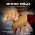 thumbnail image 3 of 1 Pair Weightlifting Gloves, Four-Finger Design, Anti-Slip Grip, Ideal for Strength Training, 3 of 9