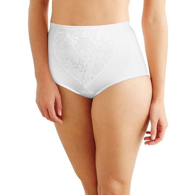 Bali Womens Smoothers Firm Control Brief with Tummy Panel - Best-Seller, 3X