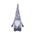 thumbnail image 2 of ¡Precios Insuperables!, Decoración navideña Muñeca sentada sin rostro con gorro de punto con estampado decorativo Muñeco Rudolph Exhibición de ventana 1 pieza Akmoler, 2 of 6