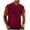 Red, variant on Horkkom Workout Shirts for Men Solid Color Button V Neck Tank Tops Summer Gym Muscle Shirts L