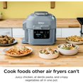 thumbnail image 4 of Ninja SF300C Speedi Rapid Cooker & Air Fryer, 6-Qt. Capacity, 10-in-1 Functionality, Meal Maker, Sea Salt Gray Refurbished Excellent  Tested & Guaranteed, 4 of 11