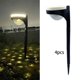 thumbnail image 1 of 4 piezas solares para s, paisaje, luces de jardín con energía solar, impermeables, luces para exteriores, para Soledad Luces de camino, 1 of 9