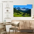 thumbnail image 4 of Elephant Stock Village In Santa Maddalena Wall Art - Horizontal Canvas Wall Art - Living Room Wall Decor - Nature Canvas - Blue And Green Decor - 12" x 8", 4 of 4