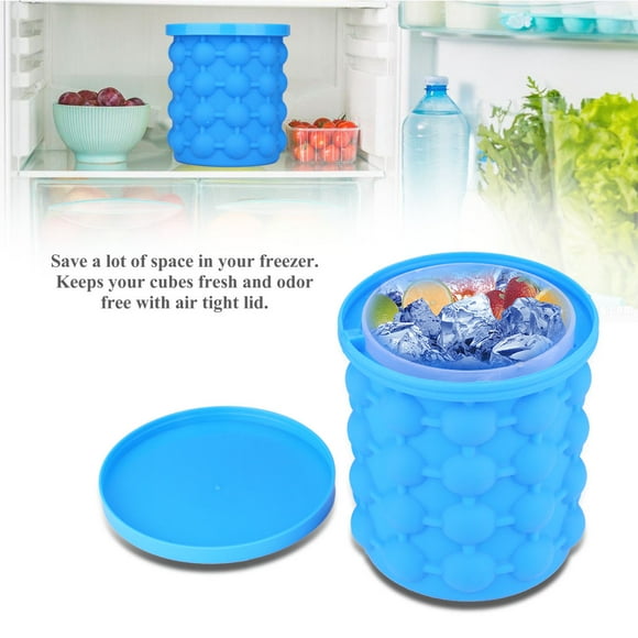 The Space Saving Ice Cube Maker Ice cube Kitchen Tools Saving Fridge Kitchen Silicone Bottle