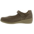 thumbnail image 4 of Drew Womens Jillian Buckle Leather Flat Shoes, 4 of 7