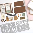 thumbnail image 4 of Cartera de almacenamiento para troqueles DELORIGIN Vintage Label, 2 juegos, 4 of 7