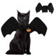 thumbnail image 3 of Disfraz de ala de murciélagos para mascotas para ropa de mascotas para perros y gatos para fiesta de Halloween, kaili Sencillez, 3 of 4