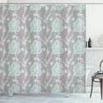 thumbnail image 1 of Ambesonne Floral Shower Curtain, Victorian Vintage Soft, 69"Wx75"L, Grey Seafoam Tan, 1 of 3