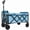 Blue, variant on GDF Studio Heavy-Duty Compact Folding Wagon, 360lbs Capacity Lightweight Utility Cart with Swivel Wheels, Pink