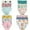 209+213+216+217, variant on Premium Toddler Girls' Briefs 12-Pack by B&Q: Sizes 2T-7T for Comfort and Style