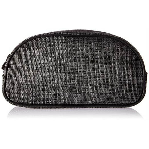 Neceser Redondo Design Imports Bolsa de Maquillaje Negro