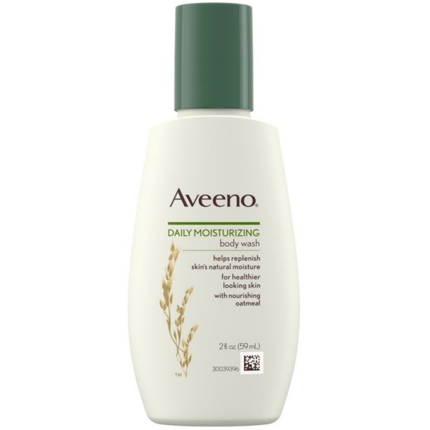 2 Pack AVEENO Daily Moisturizing Body Wash 2 oz