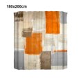 thumbnail image 4 of Cortinas de Ducha Bearachild Juego de Poliéster Impermeable 180X200cm, 4 of 6