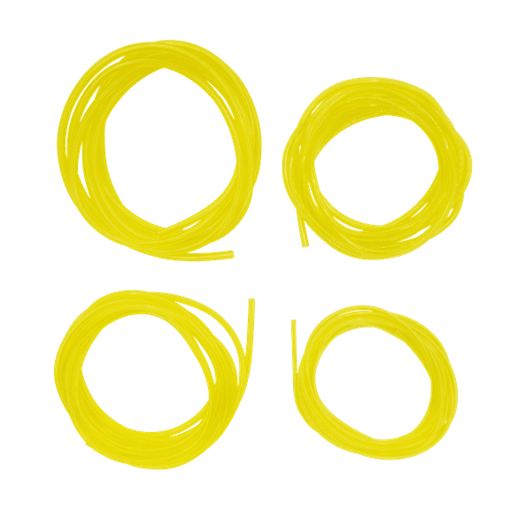 Fuel Line Hose Tube for Poulan Homelite Craftman Stihl Chainsaw String Trimmer Blower Small Engine 4 Sizes x 4 Feet ID x OD 1/8" x 1/4", 1/8" x 3/16", 3/32" x 3/16", .080" x .140"