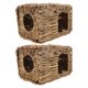 thumbnail image 5 of unbranded 2Ud Casa Para Conejos De Césped Natural Y Plegable Para Varios, 5 of 8