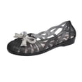 thumbnail image 3 of Ticikt Women's Jelly Sandals Ballet Shoes On Flats Hollow Out Loafers, 3 of 9