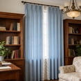 thumbnail image 6 of 78.74x39.37in French Vintage Lace Blackout Curtains, Opulent Princess Style Drapes for Bedroom and Living Room - Blue, 6 of 6
