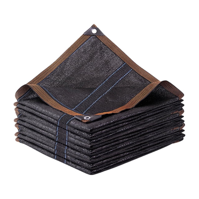 Malla de sombra para jardinería, lona de invernadero, red de sombra para exteriores, playa, césped 300cmx300cm