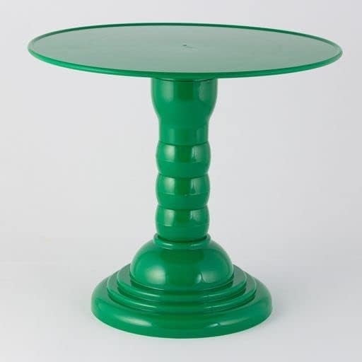 Grupo Mirandinha - Adjustable Plastic Cake Stand - 4 Heights, Elegant & Reusable - Dark Green Design