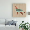 thumbnail image 3 of Trademark Fine Art 'Southwestern Vibes VI on Walnut' Canvas Art by Farida Zaman, 3 of 3