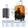 thumbnail image 4 of Fuzoiu tractor cultivating the land Print Suitcase Cover,Washable Luggage Covers for Suitcase,Elastic Luggage Protector Cover,Scratch Resistant Travel Suitcase Covers-Large, 4 of 7