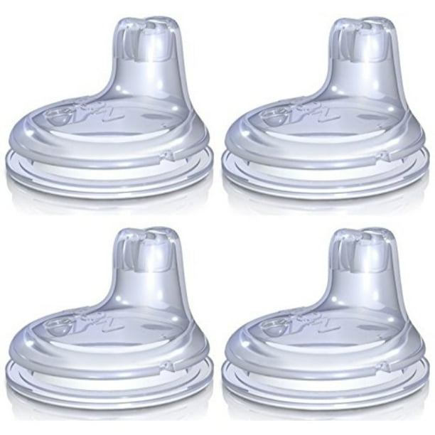 nuby replacement silicone spouts 4 pack