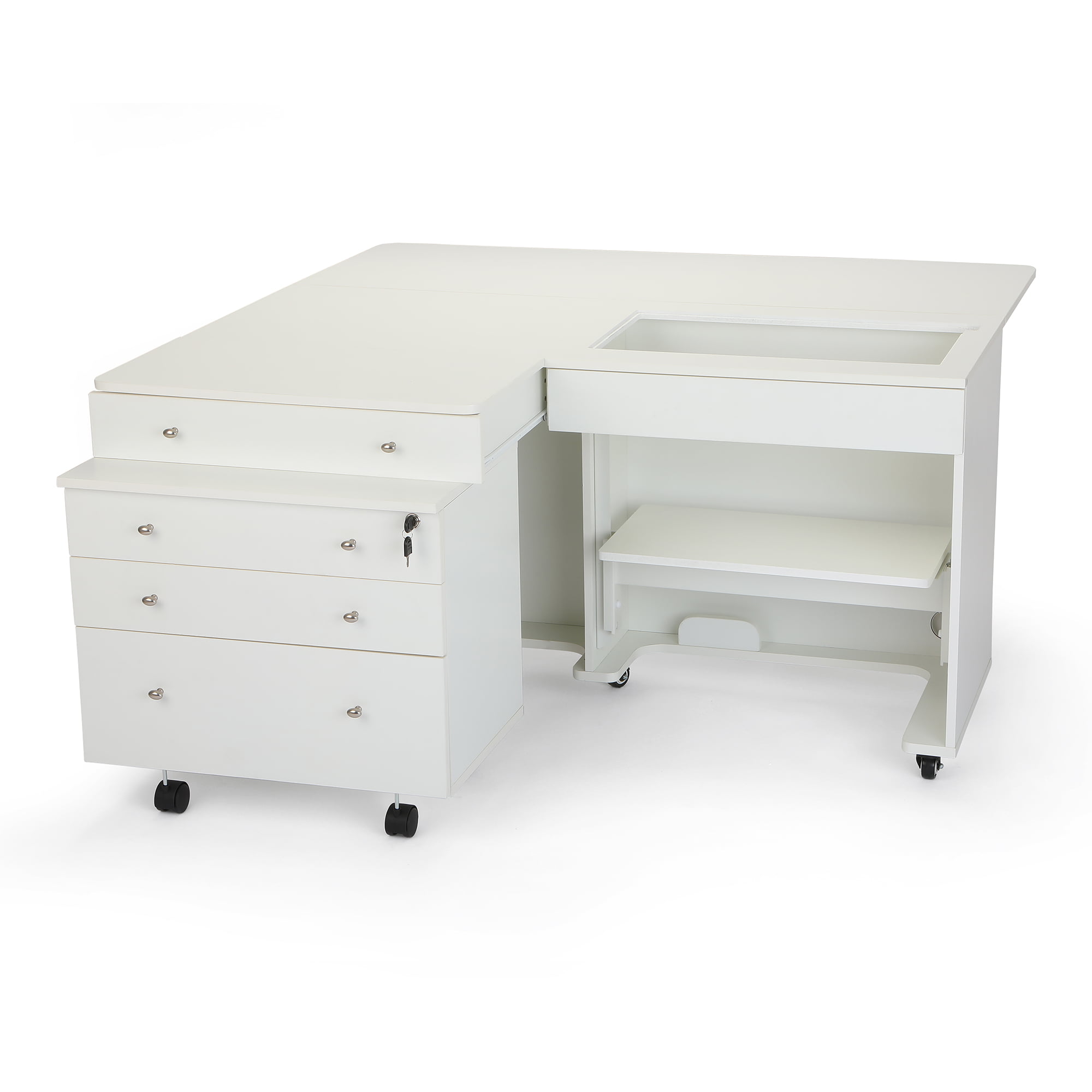 Kangaroo Ii Sewing Cabinet And Table W Lift And Storage 2