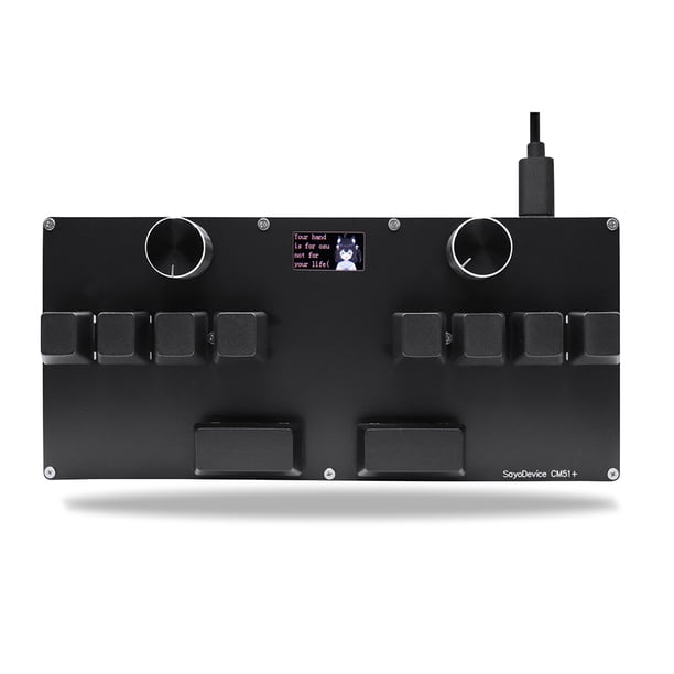 CM51 SayoDevice OSU DJ MAX OUTEMU/Gateron interruptores de gatillo ...