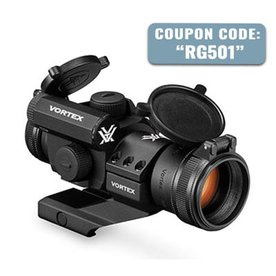 Vortex Strikefire II Red Green Dot Sight, (Best Affordable Red Dot Sight For Ar 15)