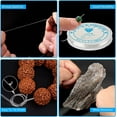 thumbnail image 2 of carretes de banda elástica para pulseras, 0,4 mm, 0,6 mm, 0,8 mm, hilo elástico transparente para joyería, resistente al desgarro, hilo para cuentas transparentes, hilo para joyería, para hacer, 2 of 5