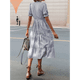 thumbnail image 3 of Vestido de Rayas Negro Talla S, 3 of 4