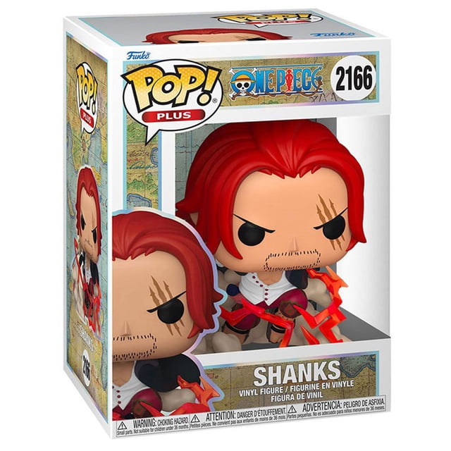 Figura Coleccionable Funko Pop Plus One Piece Shanks con espada 1 Pieza
