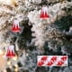 thumbnail image 1 of Christmas Tree Decoration, Christmas Hanging Sign, Small Pendant, Abnormal Ornaments, Festive Style, Holiday Home Decor, Unique Gift, Metal Frame, For Bedroom, Christmas Eve Decor, 1 of 9
