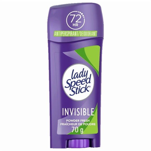 Lady Speed Stick Antiperspirant Deodorant, Powder Fresh Scent, 70 g Stick
