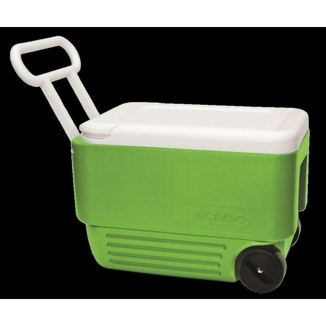 Igloo Wheelie Cool™ 38 Quart Cooler; green; 53 cans; 38quart; 36 liters