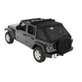 thumbnail image 2 of Bestop Black Twill Trektop for a 4-Door Jeep Wrangler JL, Model Years 2018 to Current, (56863-17), 2 of 8