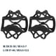 1 Pair Ice Crampons Winter Snow Boot Shoes Covers Ice Gripper Anti-skid Snow Traction Cleats – image 7 sur 7