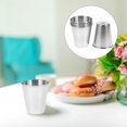 thumbnail image 4 of Dosaele 6 Pcs Verres à Shot en Acier Inoxydable 2oz pour Whisky, 4 of 6