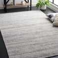 thumbnail image 2 of SAFAVIEH Mirage Lecia Striped Polyester Area Rug, Gray/Ivory, 8' x 10', 2 of 8