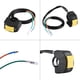 thumbnail image 4 of Interruptor de encendido/apagado de faro LED para manillar de motocicleta de 7/8 pulgadas con botón amarillo, 4 of 8