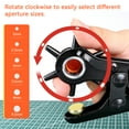 thumbnail image 7 of Leather Punch Tool, Belts Puncher for Leather,Heavy Duty Leather Punching, Leather Hole Punch for use in Belt, Watch Strap,Handbag, and Leather Craft etc., 7 of 7