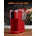 thumbnail image 4 of SHARDOR 3 in 1 K Cup Coffee Maker, Single Serve Coffee Maker for K Cup Pods & Ground Coffee & Teas, 6 to 14oz Brew Sizes, 40oz Detachable Water Reser, 4 of 7
