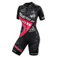 thumbnail image 2 of Powerslide-traje de Patinaje de Velocidad de manga corta para mujer, ropa de carrera de triatlón, ropa de Ciclismo en línea patines en linea mujer patines patines de velocidad profesionales qiuyongming unisex, 2 of 2