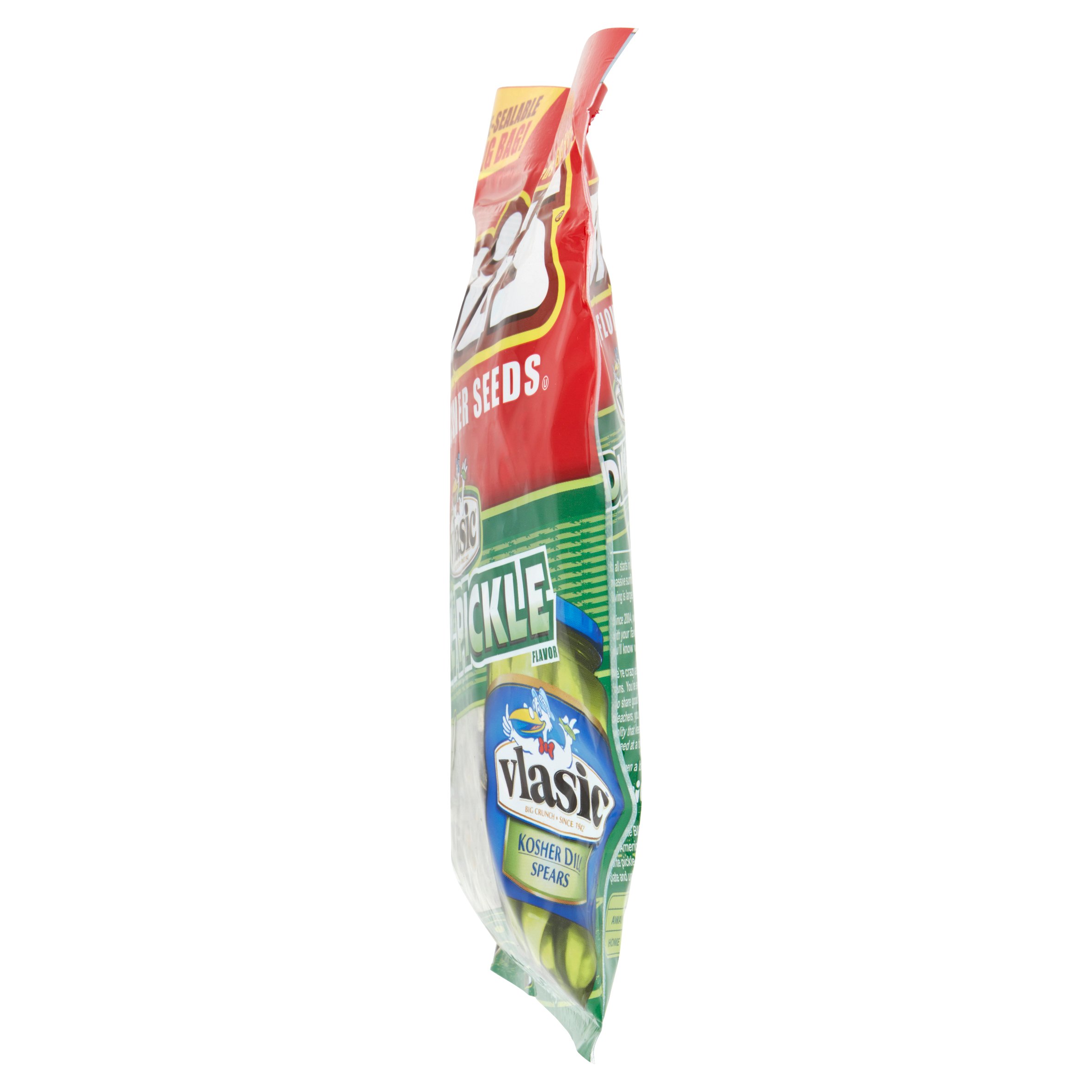 Bigs Vlasic Dill Pickle Flavor Sunflower Seeds, 5.35 oz, 8 pack