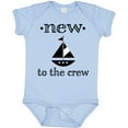 thumbnail image 3 of Inktastic New to the Crew Newborn Boys or Girls Baby Bodysuit, 3 of 5