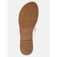 thumbnail image 5 of Time and Tru Women's Ornament Thong Sandals, 5 of 6